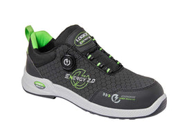 SCARPA BASSA LOGICA CORTINA CHIUSURA CON ROTORE TESSUTO IDROREPELLENTE S3S SR ESD FO