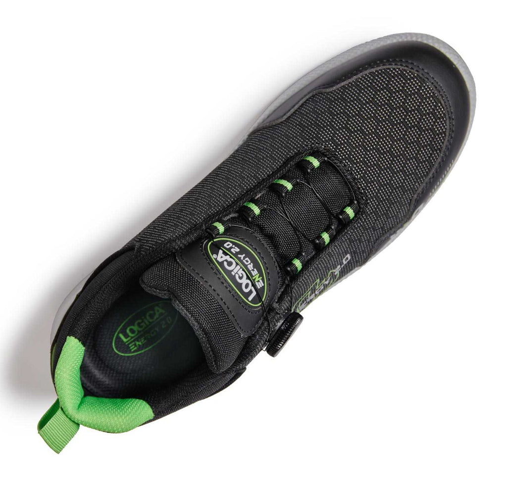 SCARPA BASSA LOGICA CORTINA CHIUSURA CON ROTORE TESSUTO IDROREPELLENTE S3S SR ESD FO