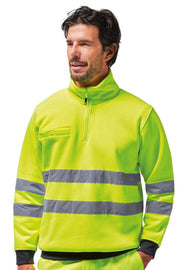 FELPA LOGICA ALTA VISIBILITA' STUART HV/G TAGLIA DA S A XXXL