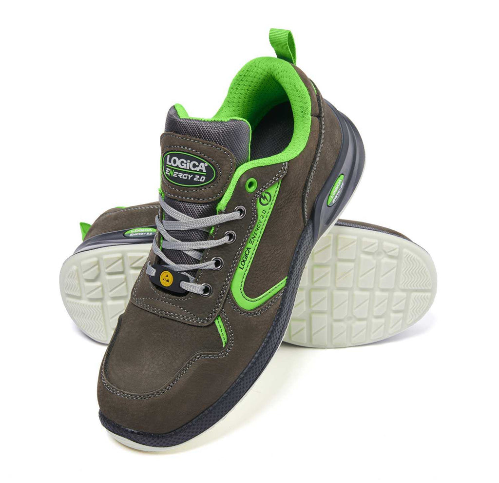 LOGICA SCARPE BASSE ANTINFORTUNISTICHE DA LAVORO S3 TIBET IN PELLE VERA LEGGERE