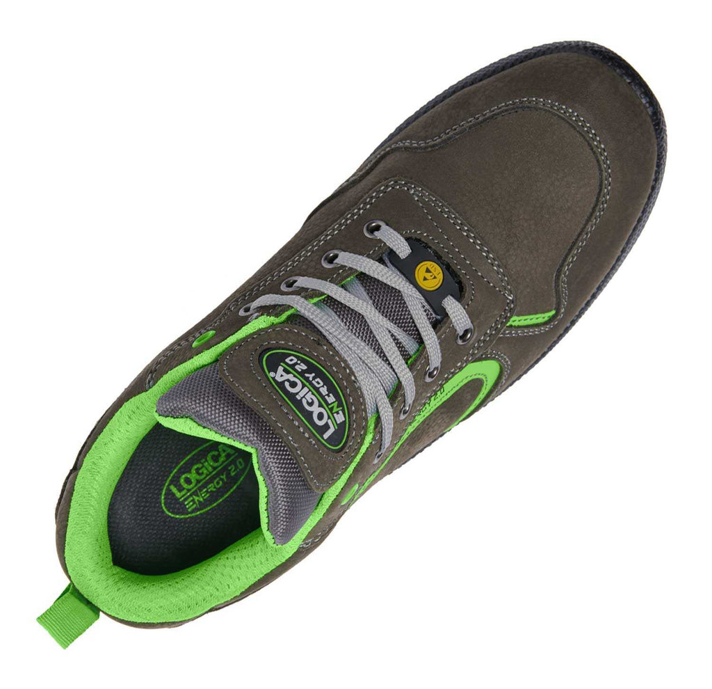 LOGICA SCARPE BASSE ANTINFORTUNISTICHE DA LAVORO S3 TIBET IN PELLE VERA LEGGERE