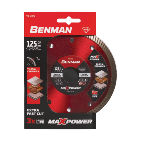 DISCO DIAMANTATO MAXPOWER BENMAN 115X1,2X7,00 MM 74494