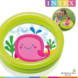 INTEX 59409 PISCINA BABY FONDO ANIMALETTI CM 61X15