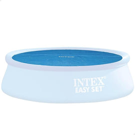 Intex 29020 - Telo Termico per Piscina Easy Set Rotonda, Polietilene, Blu, 206 cm