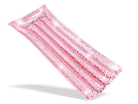 INTEX Materassino Gonfiabile Rosa Glitter 58720