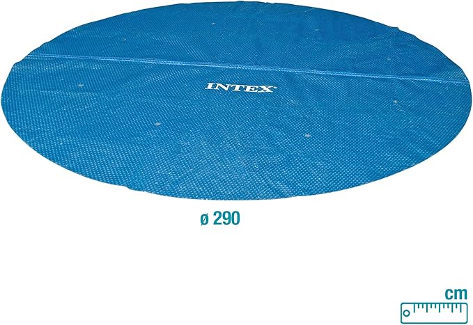 Intex 29021 - Telo Termico per Piscina Easy Set Rotonda, Polietilene, Blu, 290 cm