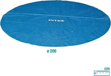 Carica l'immagine nel visualizzatore di Gallery, Intex 29020 - Telo Termico per Piscina Easy Set Rotonda, Polietilene, Blu, 206 cm