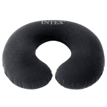 Carica l'immagine nel visualizzatore di Gallery, Intex 68675 - Cuscino Gonfiabile da Viaggio, Vinile, Grigio, 36x30x10 cm