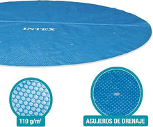 Carica l'immagine nel visualizzatore di Gallery, Intex 29020 - Telo Termico per Piscina Easy Set Rotonda, Polietilene, Blu, 206 cm
