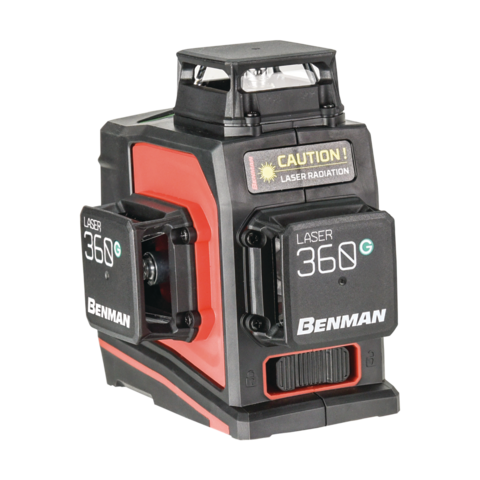 LIVELLA LASER AUTOLIVELLANTE 3x360°, SCL 3-360 G BENMAN 72140