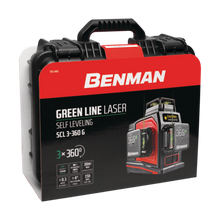 Carica l'immagine nel visualizzatore di Gallery, LIVELLA LASER AUTOLIVELLANTE 3x360°, SCL 3-360 G BENMAN 72140