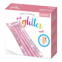 Carica l'immagine nel visualizzatore di Gallery, INTEX Materassino Gonfiabile Rosa Glitter 58720
