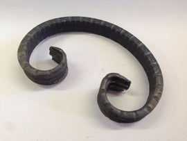 FERRO LAVORATO MARTELLATO COMPONENTI ricci A SALDARE P.14X6 H.115X75 FAI DA TE