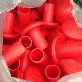 FUNGO SALVAVITA FERRI ROSSO 6-18MM CANTIERI CEMENTO PONTEGGIO PZ.20